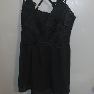 Feager Black Summer Blouse